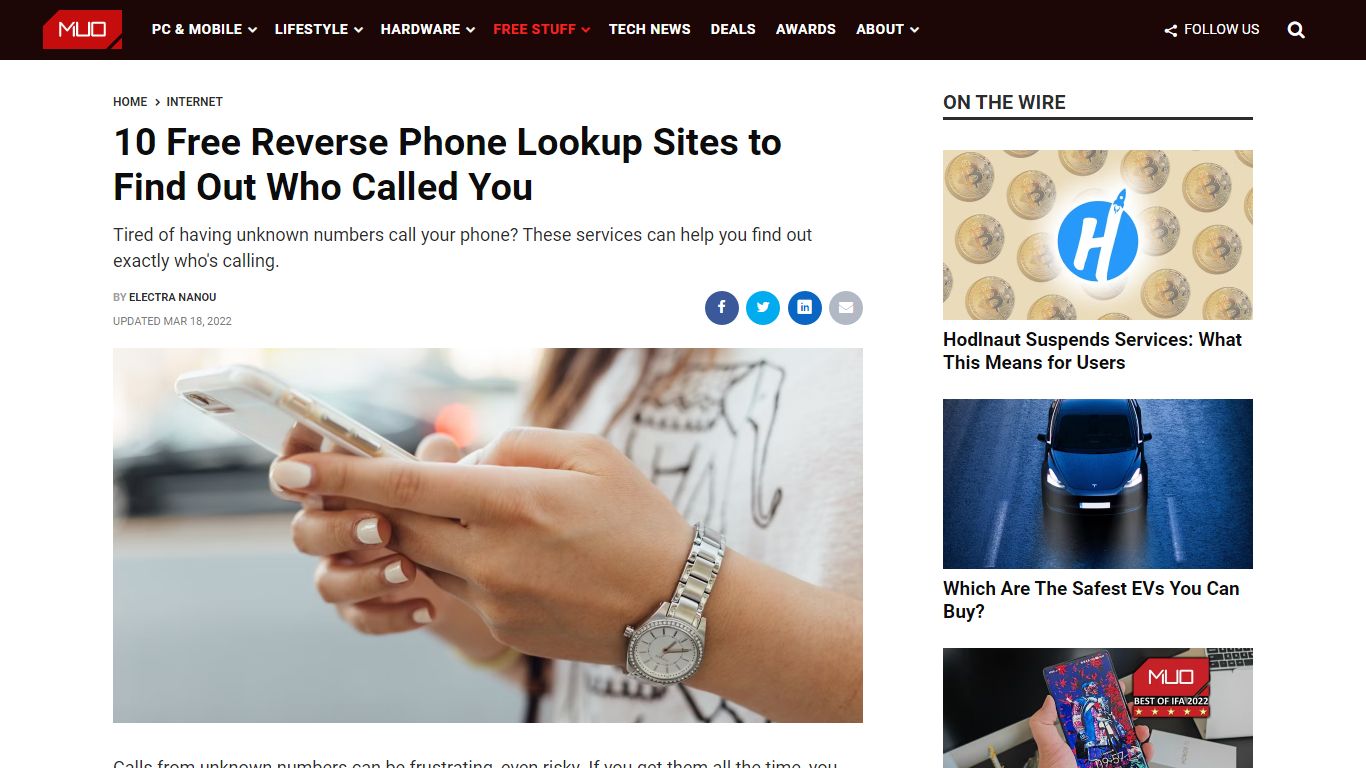 10 Free Reverse Phone Lookup Sites to Find Out Who Called You - MUO